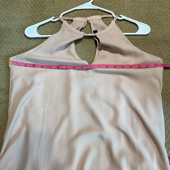 Banana Republic Flowy Dressy Blush Halter Tank Size Small - Picture 5 of 5